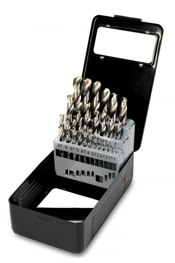 25pc HSS Metric Drill Bits Set | Split Point | Rustung