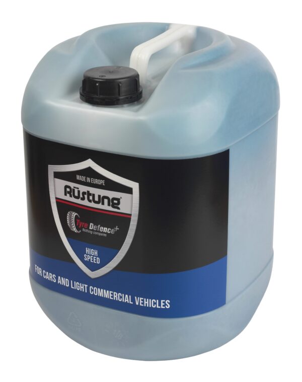 Tyre Defence+ | Tyre Sealant | High Speed | 20L | Rustung