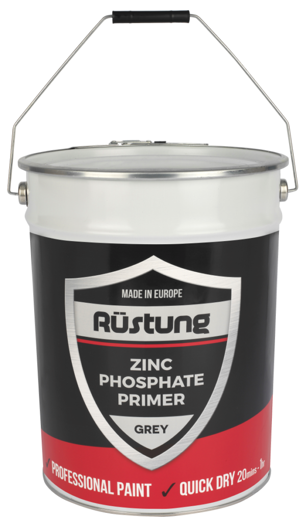 Grey Oxide Paint | Quick Dry | High Build | 20 Litres | Rustung