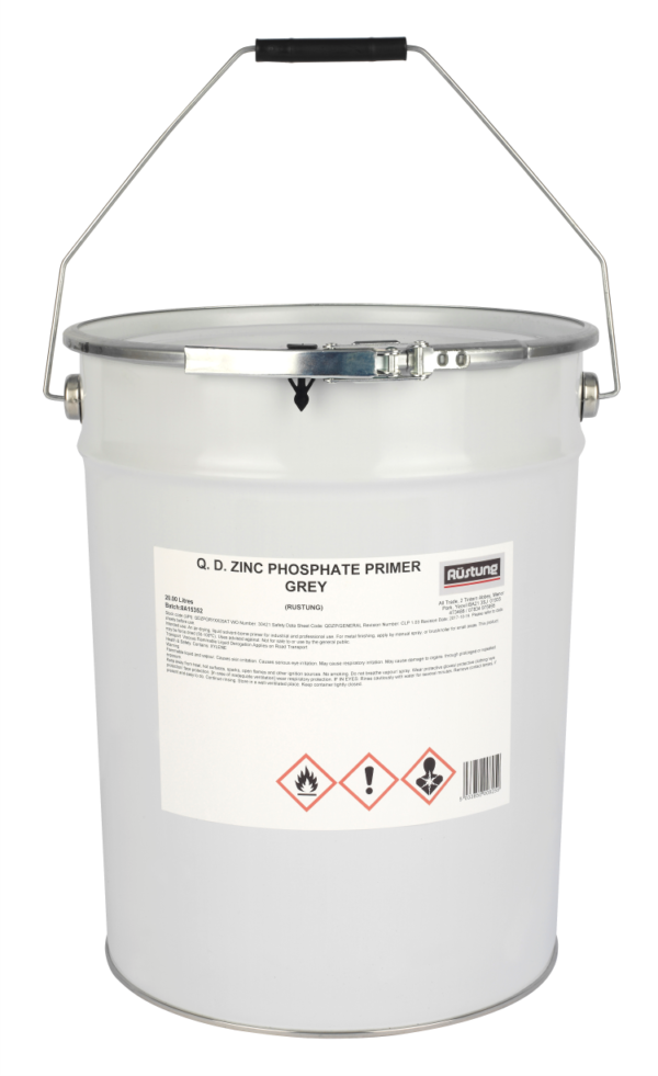 Grey Oxide Paint | Quick Dry | High Build | 20 Litres | Rustung - Image 2