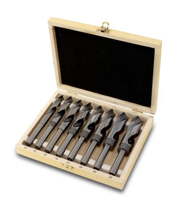 14mm - 25mm Drill bit Set | 13mm Reduced Shank | Blacksmith Drills | Rustung