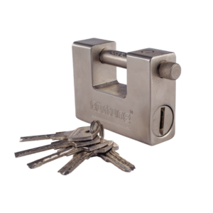 Rustung container lock